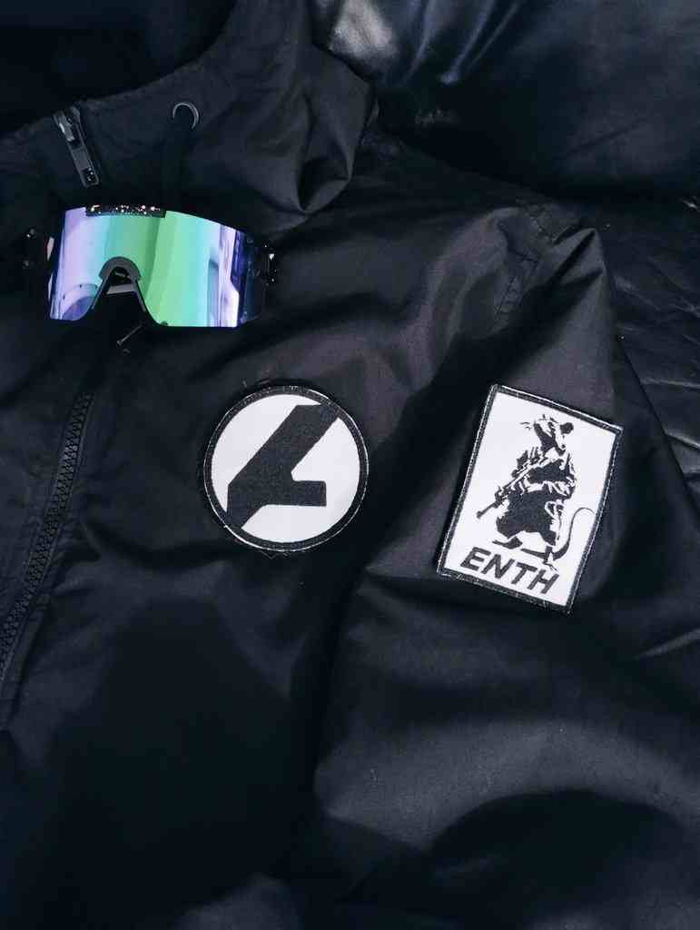 ENTH PATCHES RICAMATE - CON VELCRO