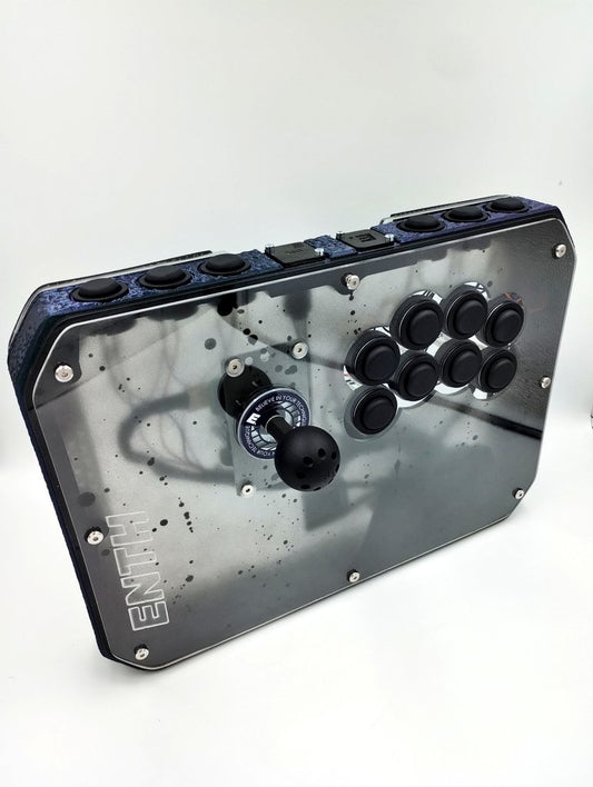 Atlas V2. ENTH Noir 2025. BROOK GEN-5X. BURNT TITANIUM COLOR FRAME, CUSTOM SPRAY PAINTED FUME' PANEL.