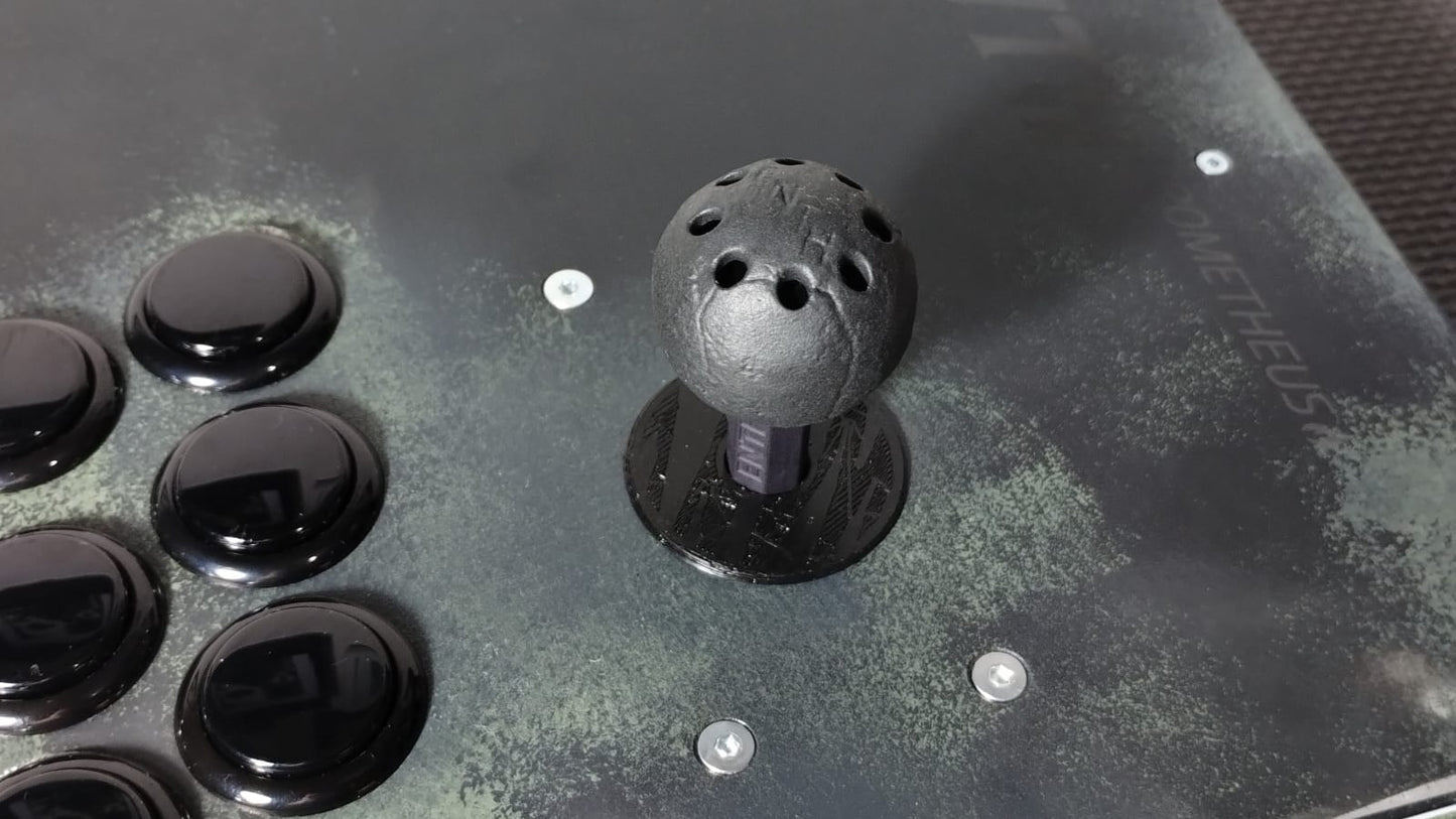 ENTH Prometheus 8+2 Fully Built hand-weathered arcade controller - image 7