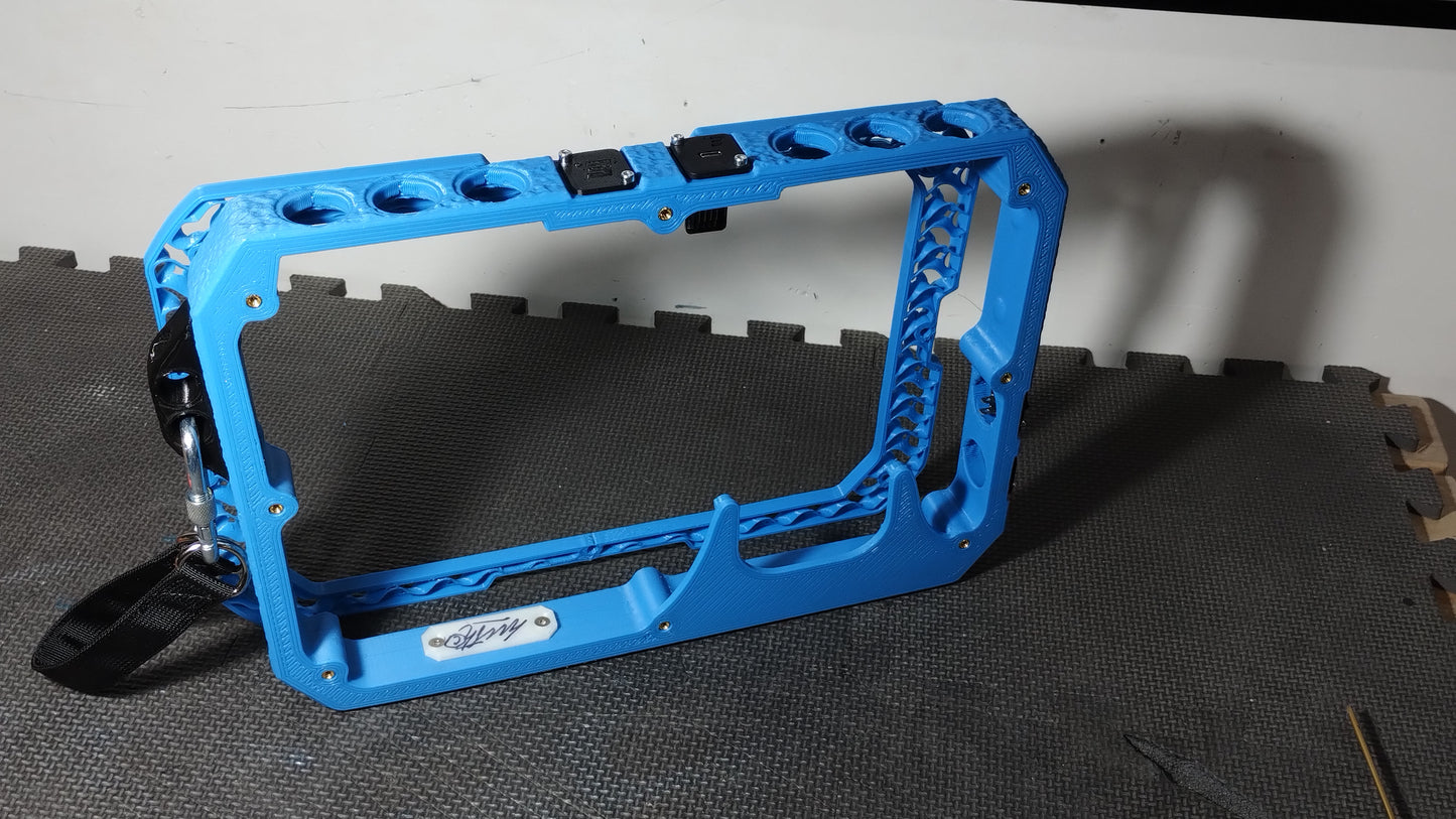 ATLAS SLIM V3 Frame - WYSIWYG - SMURF BLUE