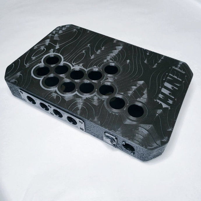 enthcreations Game Controllers #000000 V2 - 12X30mm Stickless layout Case - 37x24cm