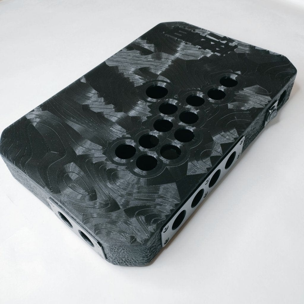 enthcreations Game Controllers #000000 V2 - Stickless layout Case - 37x24cm