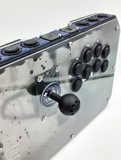 Atlas V2. ENTH Noir 2025. BROOK GEN-5X. BURNT TITANIUM COLOR FRAME, CUSTOM SPRAY PAINTED FUME' PANEL.