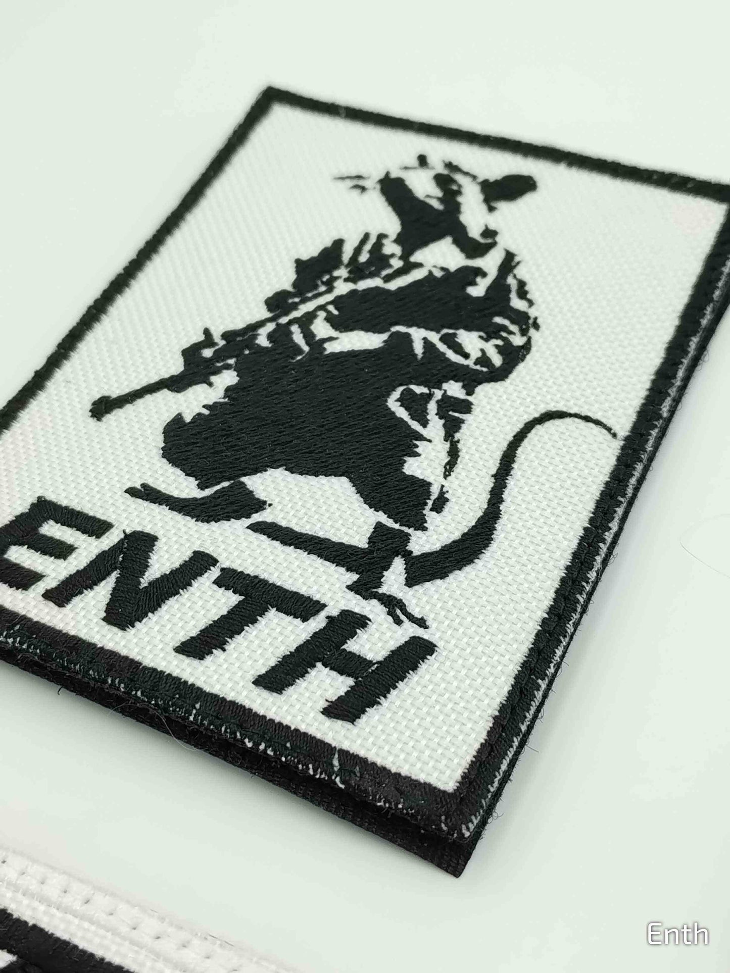 ETH 刺繍パッチ - ベルクロ付き