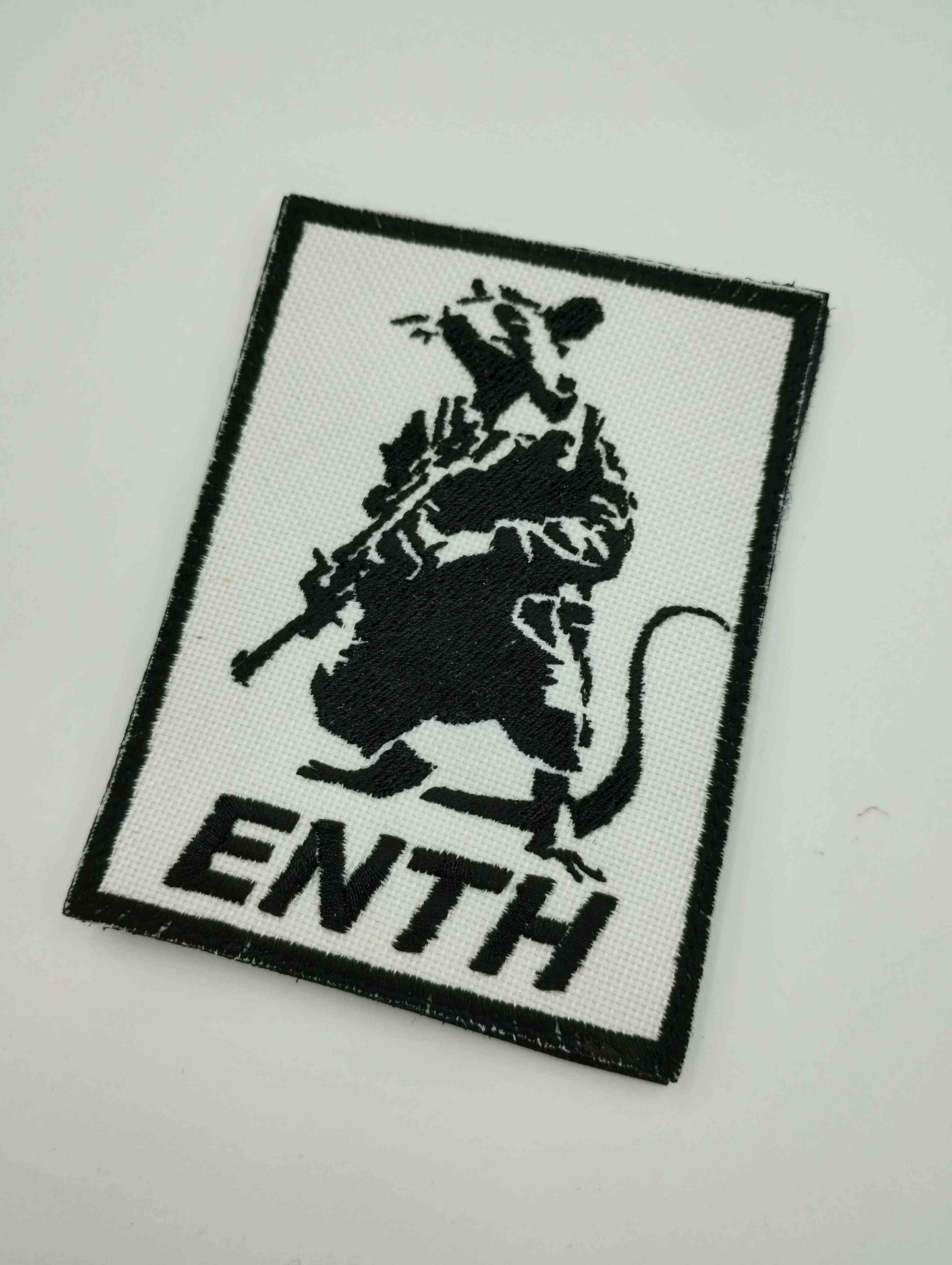 ETH 刺繍パッチ - ベルクロ付き