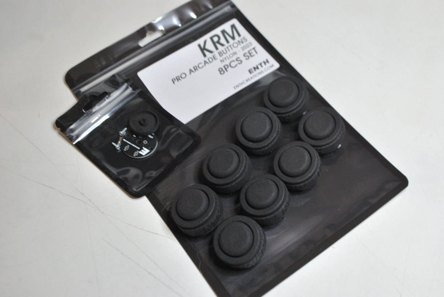 enthcreations KRM30 ~ 30mm arcade button - Set da 8