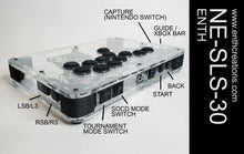 画像をギャラリービューアに読み込む, enthcreations Game Controllers NE-SLS-30 - 12x30mm buttons stickless layout - 37x25cm
