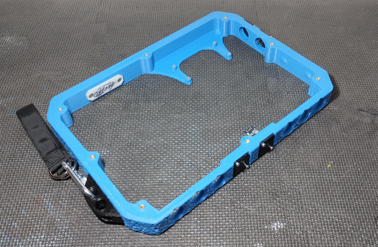ATLAS SLIM V3 Frame - WYSIWYG - SMURF BLUE