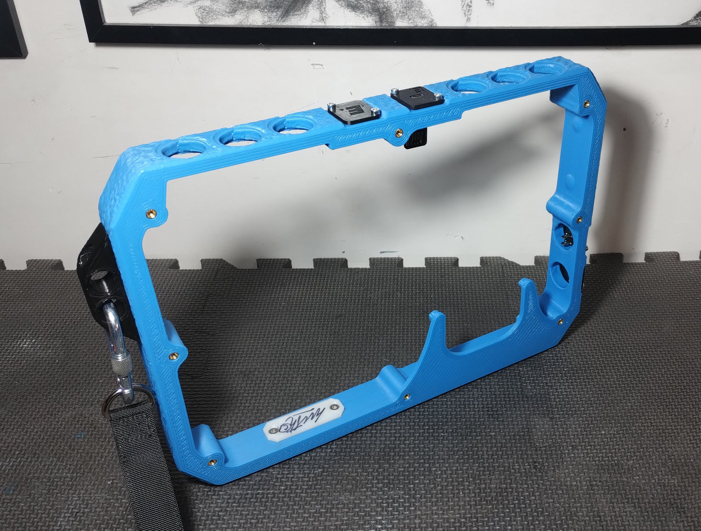 ATLAS SLIM V3 Frame - WYSIWYG - SMURF BLUE