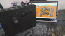 Load and play video in Gallery viewer, #000000 - 3 buttons - shmups and retro arcade stick.
